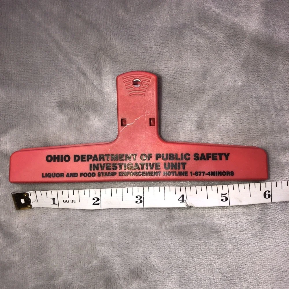 Vtg Ohio Board Of Public Safety Investigative Unit‎ Board File Clip 6